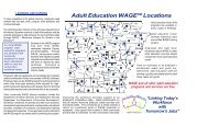 Adult Education/WAGE Programs - Arkansas Department of Career ...