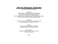 Jobs for Arkansas' Graduates - Arkansas Department of Career ...