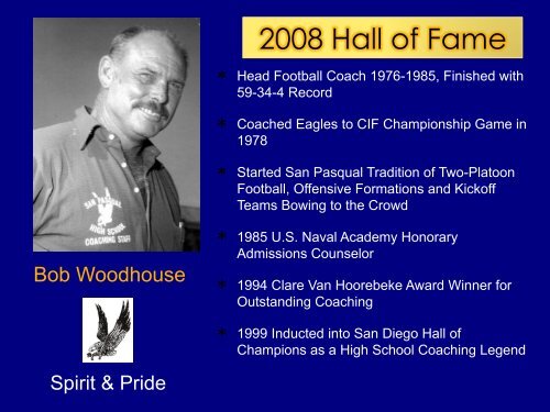 View the 2008 Athletic Hall of Fame Inductee's Bios