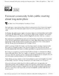 Fairmont Neighborhood Plan.pdf - Will County Land Use