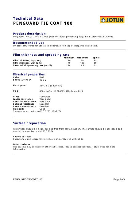 jotun inorganic zinc silicate