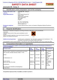 SAFETY DATA SHEET