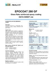 EPOCOAT 280 GF Glass flake reinforced epoxy coating