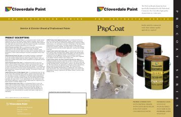 ProCoat - Cloverdale Paint