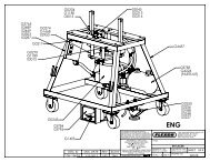 25â Electric Hydraulic Lacer Stand Parts List - Flexco