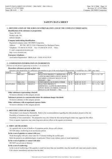 SR 632 Epoxy Resin (PDF) - MCMC