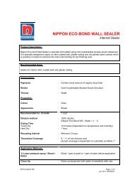 5) Nippon Eco-Bond Wall Sealer - Nippon Paint Malaysia