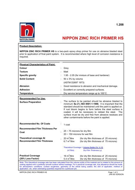 View TSDS - Nippon Paint Malaysia