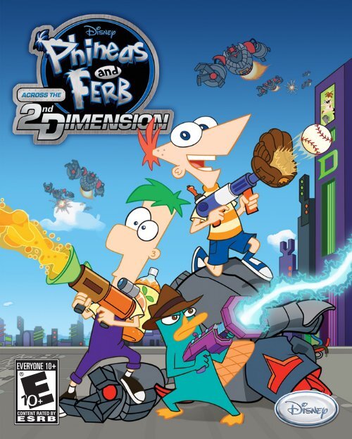 Disney Phineas and Ferb: Across the 2nd Dimension (PlayStation 3)