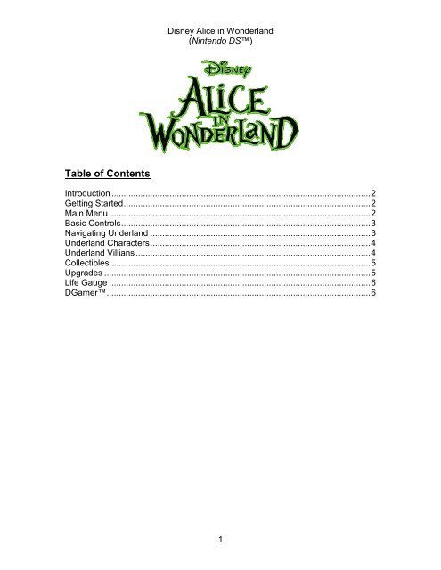 alice in wonderland nintendo switch