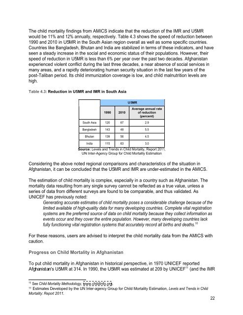 Microsoft Word - AMICS-29Jan2013 - Childinfo.org