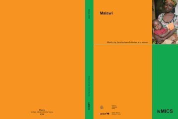 Malawi - Childinfo.org