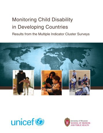 Monitoring Child Disability in Developing Countries - Childinfo.org