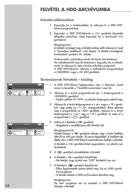 HDD DVD RECORDER - Grundig .NO