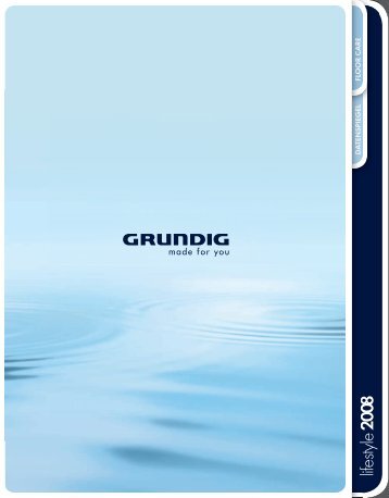 lifestyle 2008 - Grundig