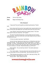 Series: The Fun Day Fairies Book: Megan the ... - Rainbow Magic