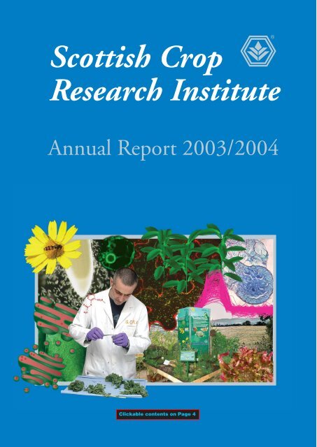 SCRI Annual Report 2003/2004 - Scottish Crop Research Institute