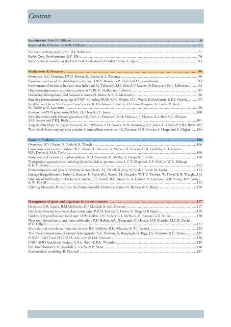 PDF file: Annual Report 2002/2003 - Scottish Crop Research Institute