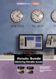 Glittering Metallic Suede - Tambour Paints
