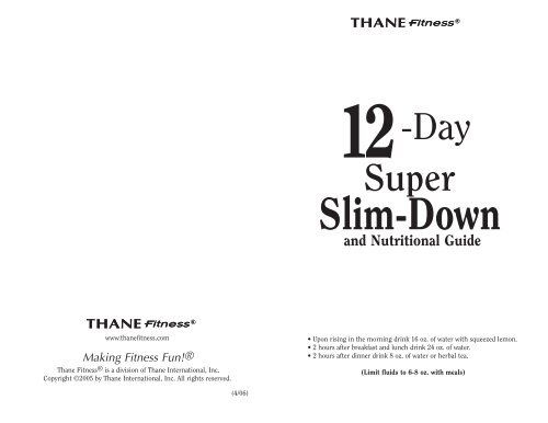 12 Day Slim Down Guide in - Thane