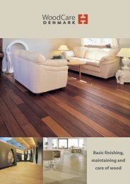 Basic finishing, maintaining and care of wood - Solid Wood Flooring ...