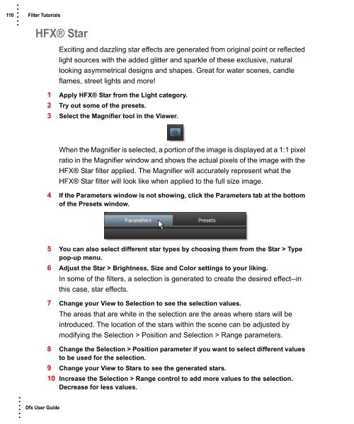 Dfx User Guide - Tiffen.com