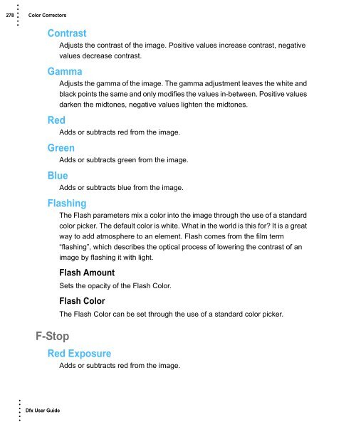 Dfx User Guide - Tiffen.com