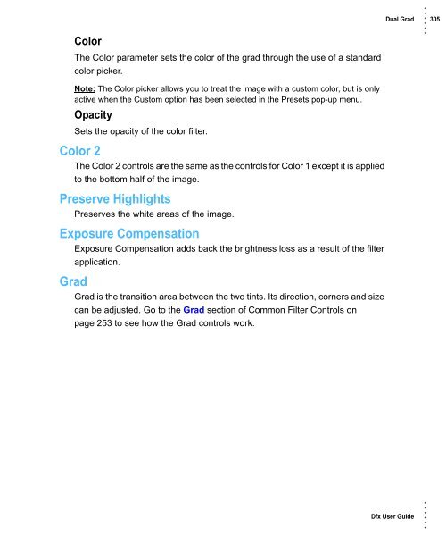 Dfx User Guide - Tiffen.com