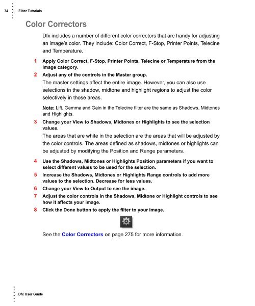 Dfx User Guide - Tiffen.com