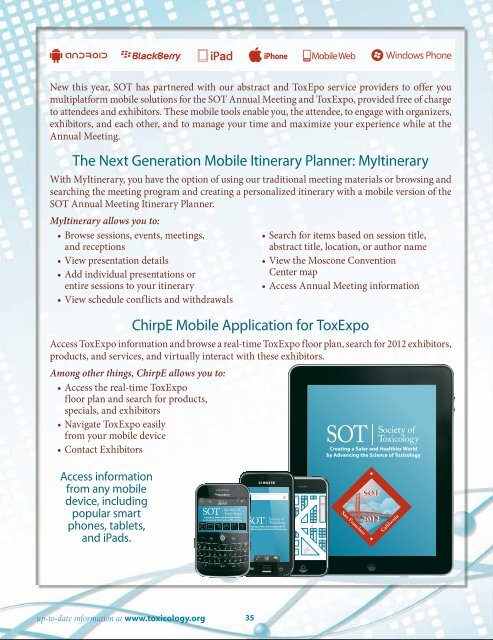 51st Annual Meeting & ToxExpo - Society of Toxicology