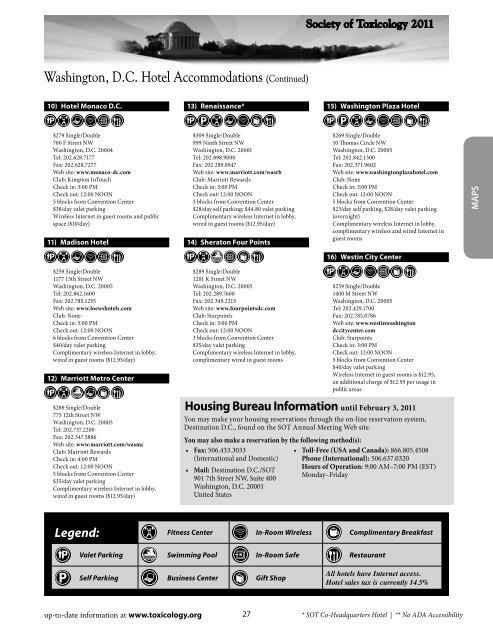 Program - Society of Toxicology