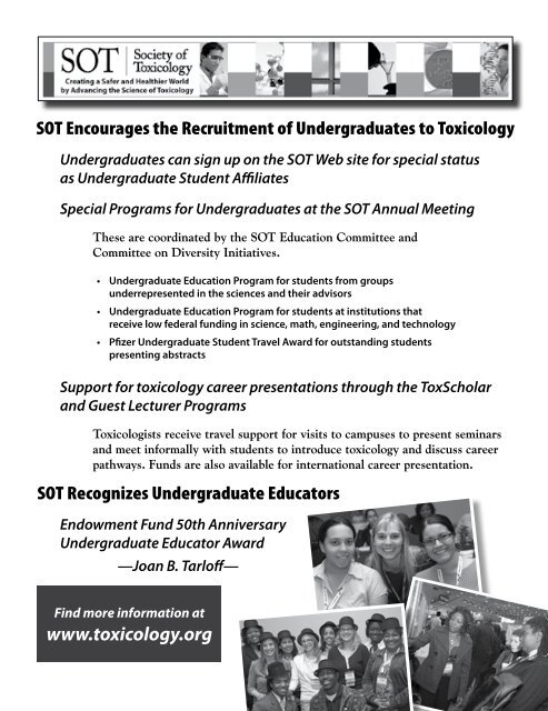 Program - Society of Toxicology