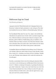 Halloween liegt im Trend