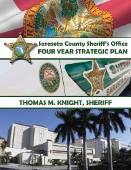 THOMAS M. KNIGHT, SHERIFF - Sarasota County Sheriff's Office