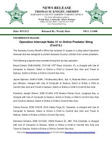 Sarasota County Docket