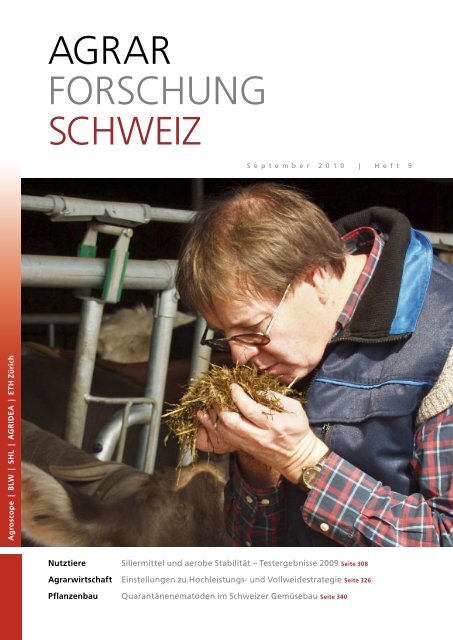 Download als PDF - Agrarforschung Schweiz