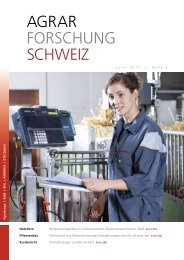 Download PDF - Agrarforschung Schweiz