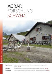 Download als PDF - Agrarforschung Schweiz