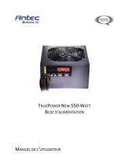 truepower new 550-watt bloc d'alimentation manuel de l ... - Hardware