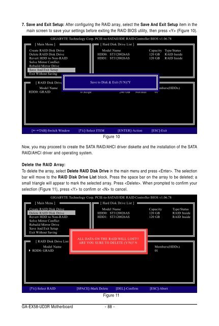 GA-EX58-UD3R - Hardware