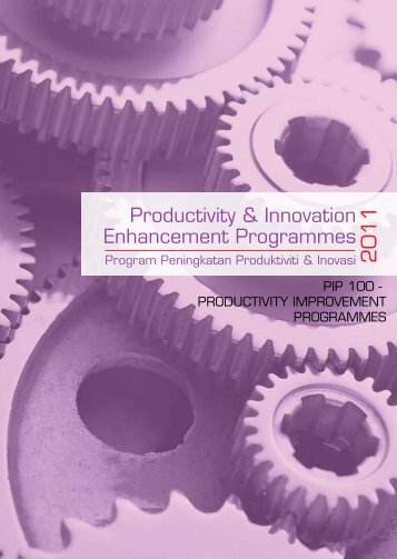 Productivity Improvement Programmes - MPC
