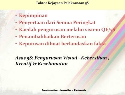 PENGURUSAN LEAN ââWHAT'S NEXT AFTER 5S?â - MPC