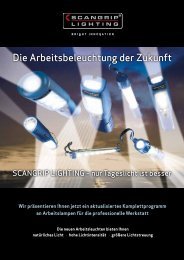 Die Arbeitsbeleuchtung der Zukunft