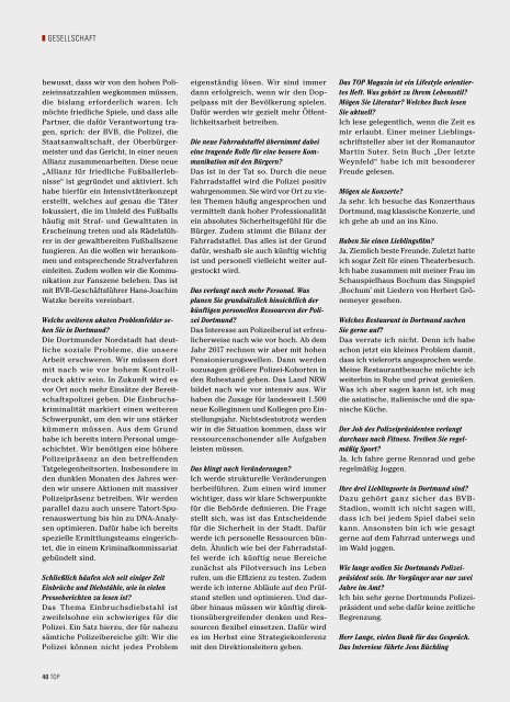 2014-03 | Herbst: TOP Magazin Dortmund