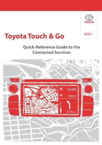 Toyota Touch & Go Connected Services - Toyota-tech.eu