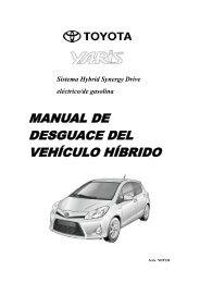 MANUAL DE DESGUACE DEL VEHÍCULO HÍBRIDO - Toyota-tech.eu