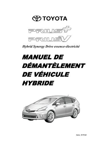 manuel de démantèlement de véhicule hybride - Toyota-tech.eu