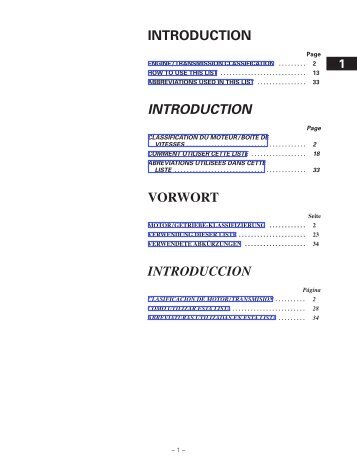 INTRODUCTION INTRODUCTION VORWORT ... - Toyota-tech.eu