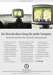 Die Mercedes-Benz Lösung für mobile Navigation. - Dr. Vogler ...