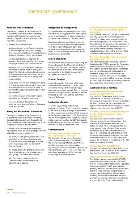 Operational Reporting - Essential Energy